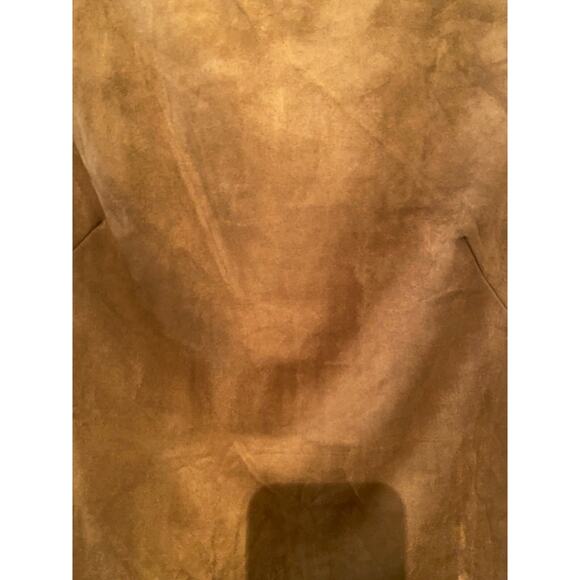 BANANA REPUBLIC NWT| Faux Suede Sleeveless High Neck Tank | Size SMALL - Picture 2 of 4